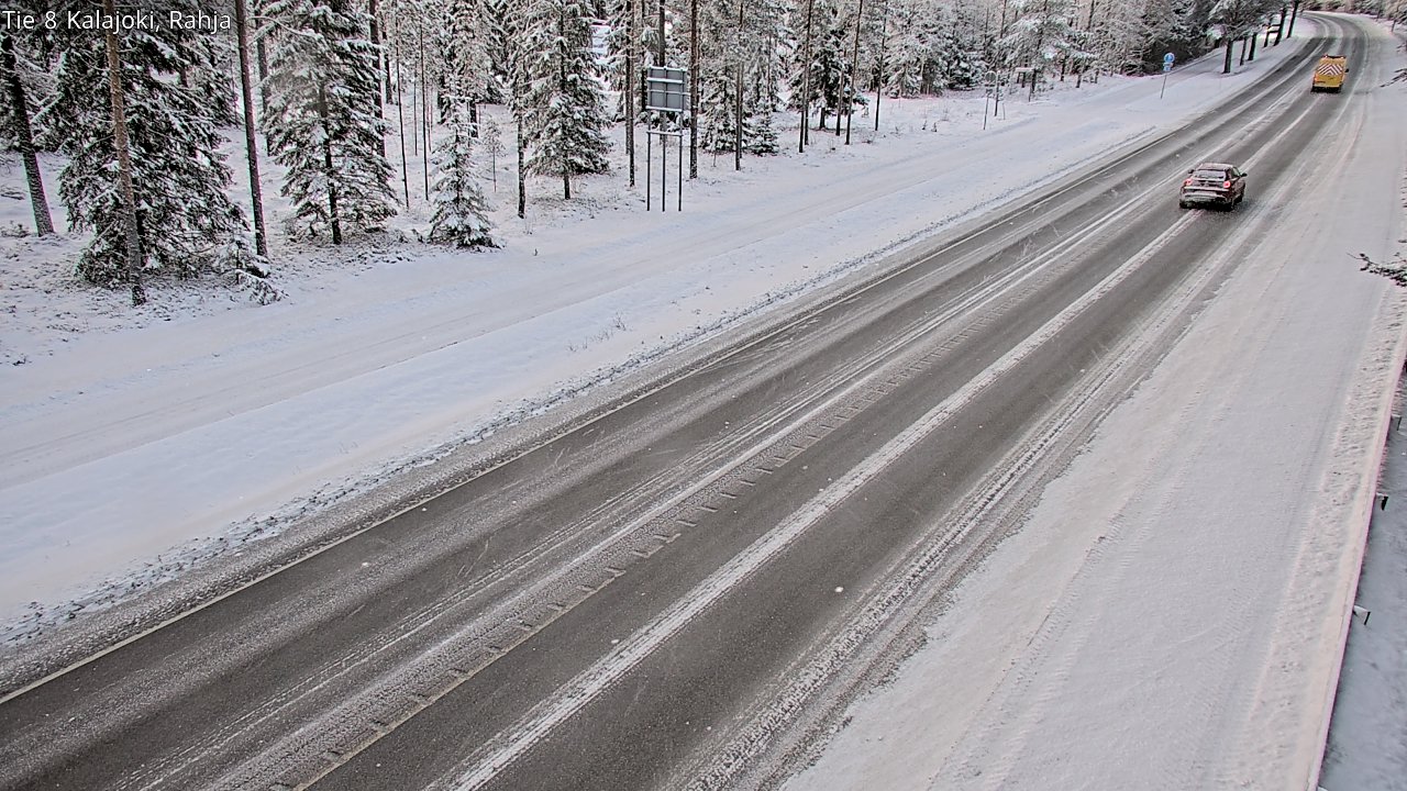 Kelikamerat Kuva Tie 8 Kalajoki, Rahja, Kalajoki, Pohjois-Pohjanmaa