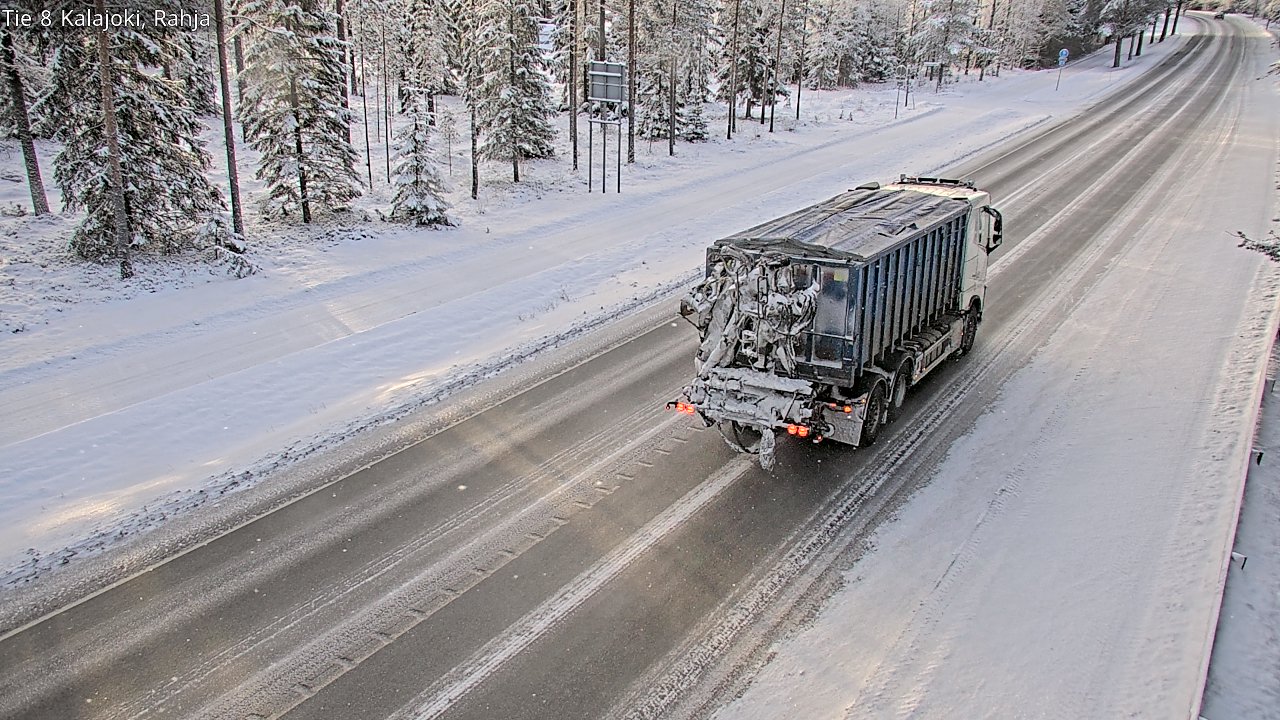 Kelikamerat Kuva Tie 8 Kalajoki, Rahja, Kalajoki, Pohjois-Pohjanmaa