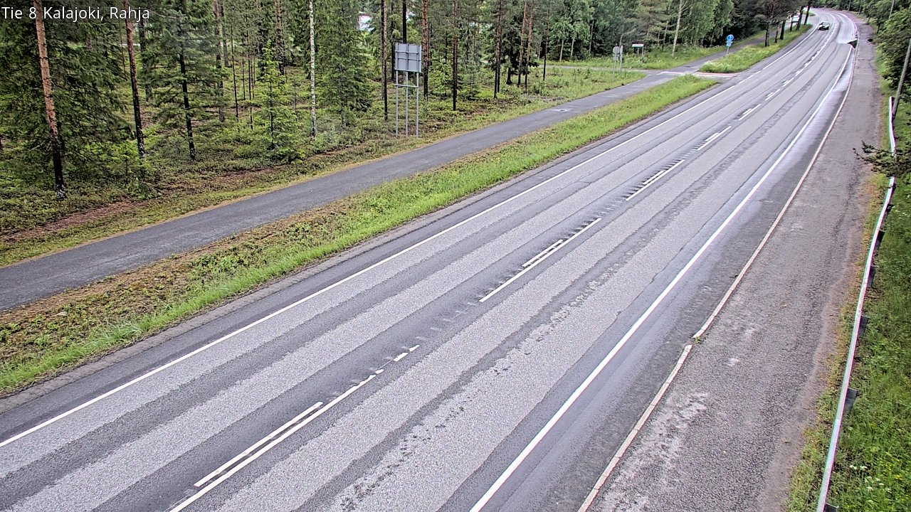 Weather Camera Image Väg 8 Kalajoki, Rahja, Kalajoki, Pohjois-Pohjanmaa