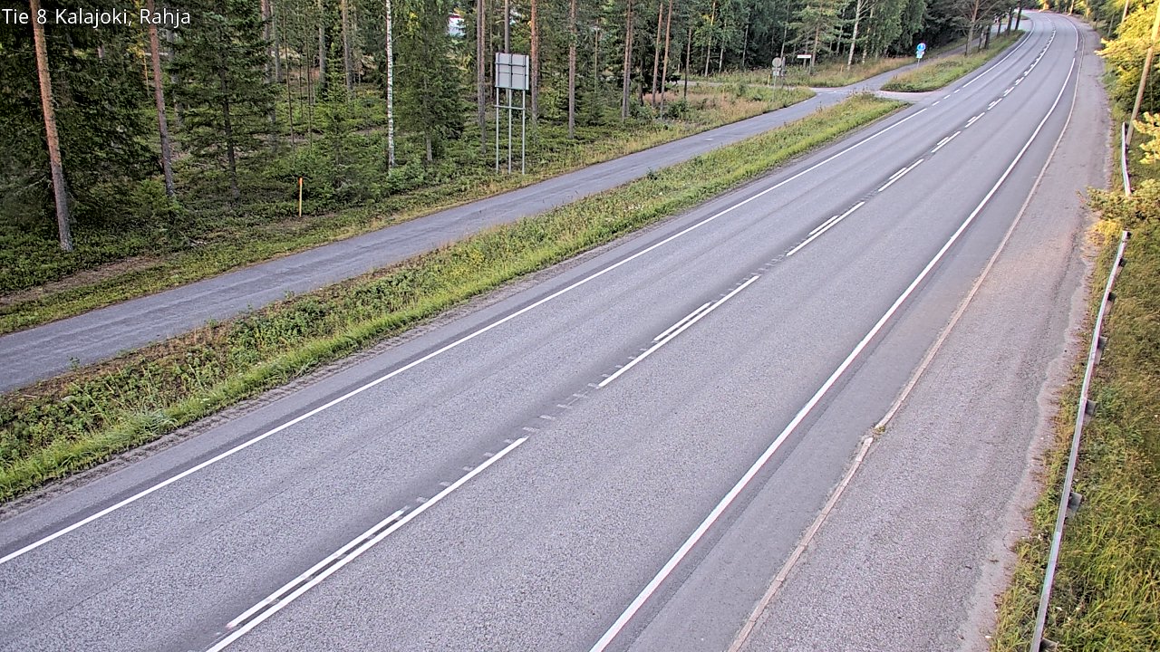 Kelikamerat Kuva Tie 8 Kalajoki, Rahja, Kalajoki, Pohjois-Pohjanmaa