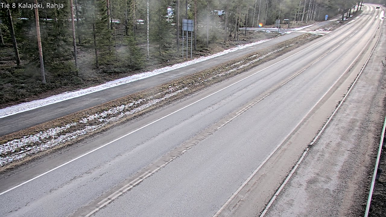 Kelikamerat Kuva Tie 8 Kalajoki, Rahja, Kalajoki, Pohjois-Pohjanmaa