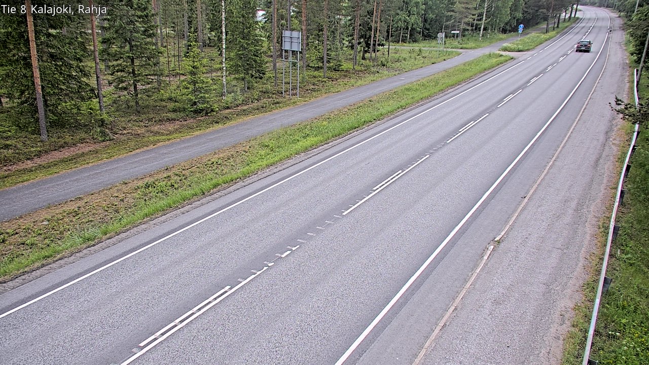 Kelikamerat Kuva Tie 8 Kalajoki, Rahja, Kalajoki, Pohjois-Pohjanmaa