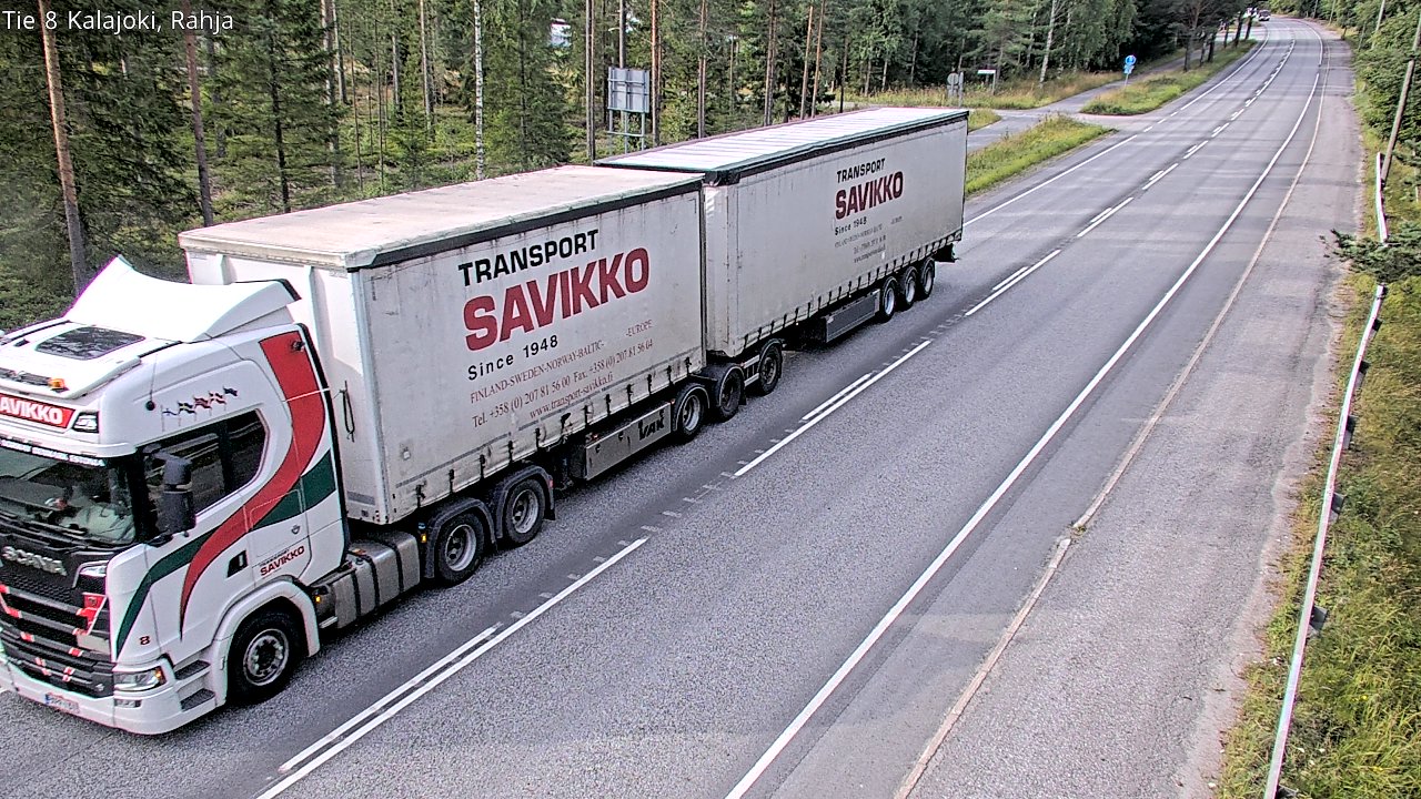 Kelikamerat Kuva Tie 8 Kalajoki, Rahja, Kalajoki, Pohjois-Pohjanmaa