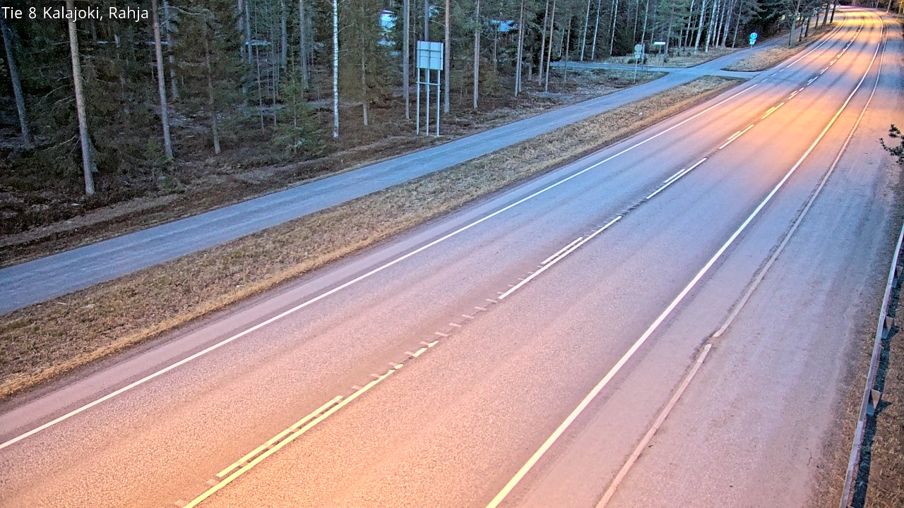 Kelikamerat Kuva Tie 8 Kalajoki, Rahja, Kalajoki, Pohjois-Pohjanmaa