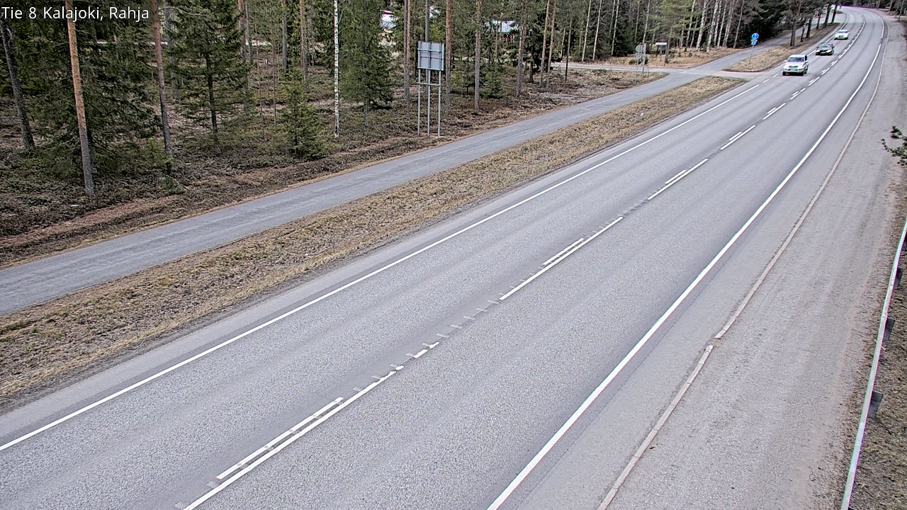 Weather Camera Image Road 8 Kalajoki, Rahja, Kalajoki, Pohjois-Pohjanmaa