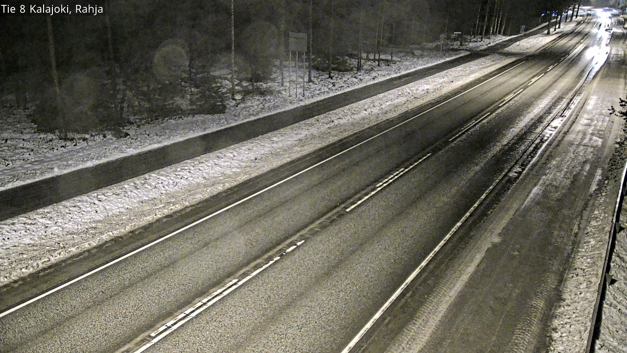 Weather Camera Image Väg 8 Kalajoki, Rahja, Kalajoki, Pohjois-Pohjanmaa