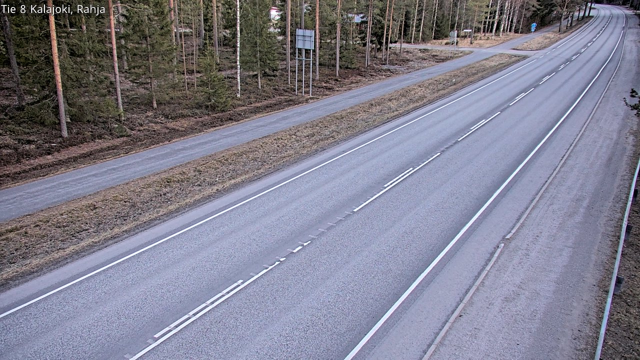Kelikamerat Kuva Tie 8 Kalajoki, Rahja, Kalajoki, Pohjois-Pohjanmaa