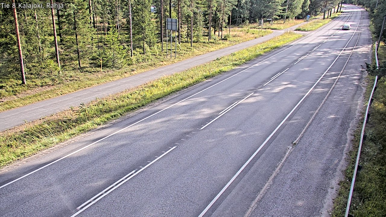 Kelikamerat Kuva Tie 8 Kalajoki, Rahja, Kalajoki, Pohjois-Pohjanmaa