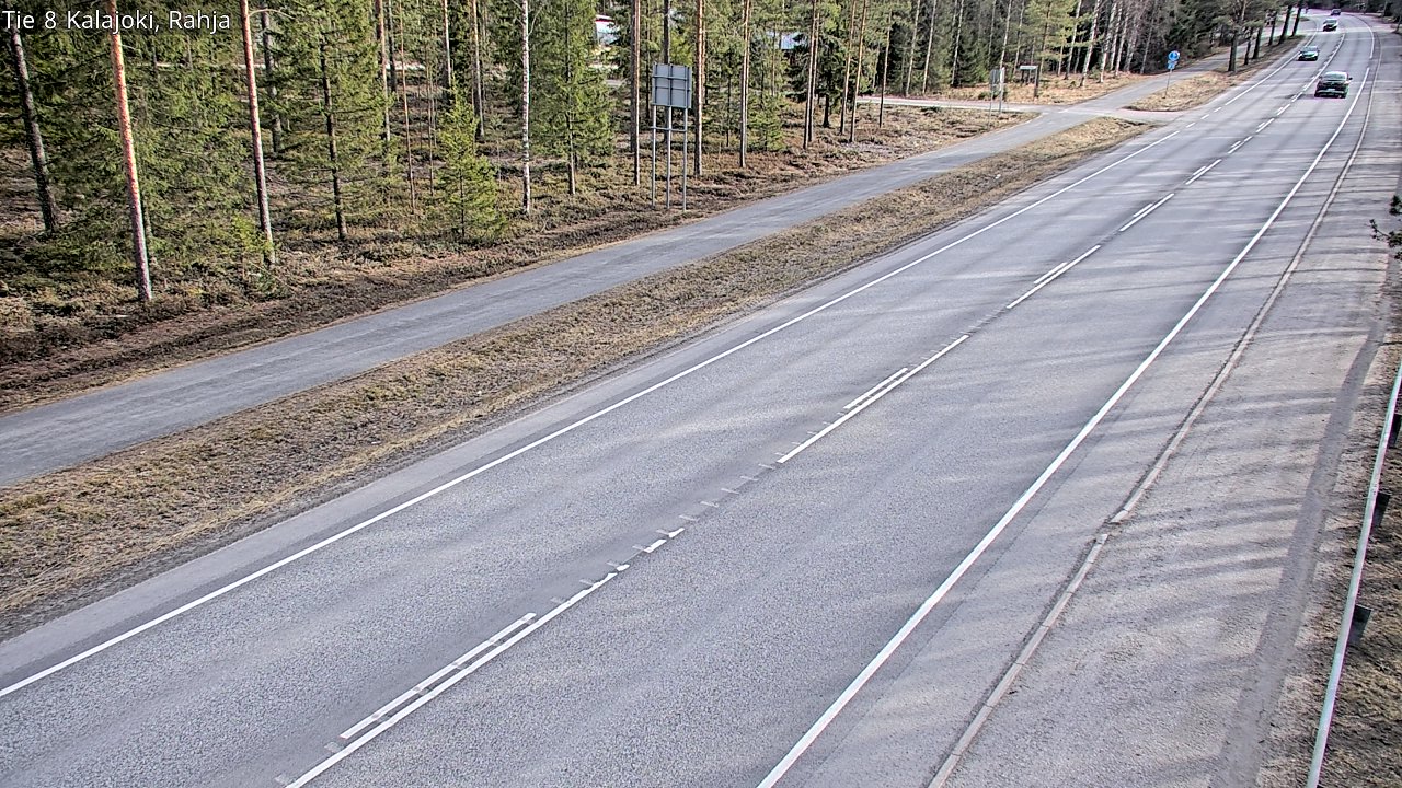 Kelikamerat Kuva Tie 8 Kalajoki, Rahja, Kalajoki, Pohjois-Pohjanmaa