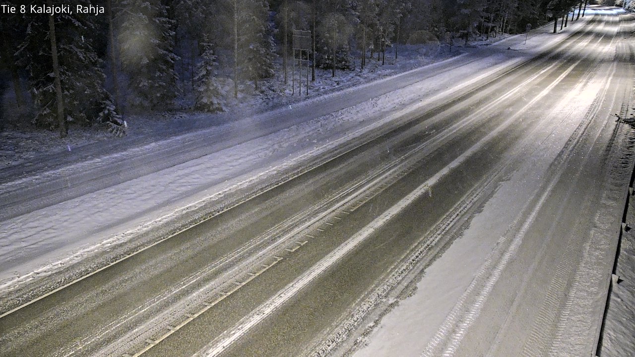 Kelikamerat Kuva Tie 8 Kalajoki, Rahja, Kalajoki, Pohjois-Pohjanmaa