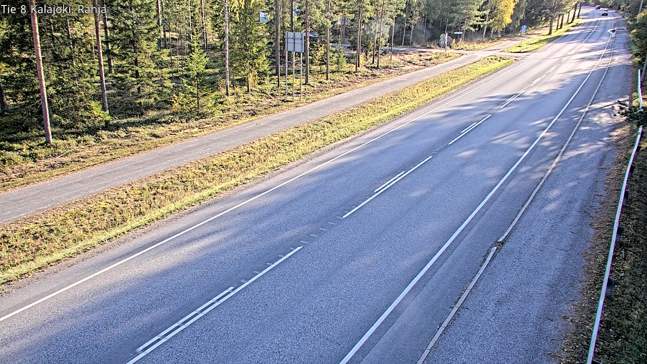 Kelikamerat Kuva Tie 8 Kalajoki, Rahja, Kalajoki, Pohjois-Pohjanmaa