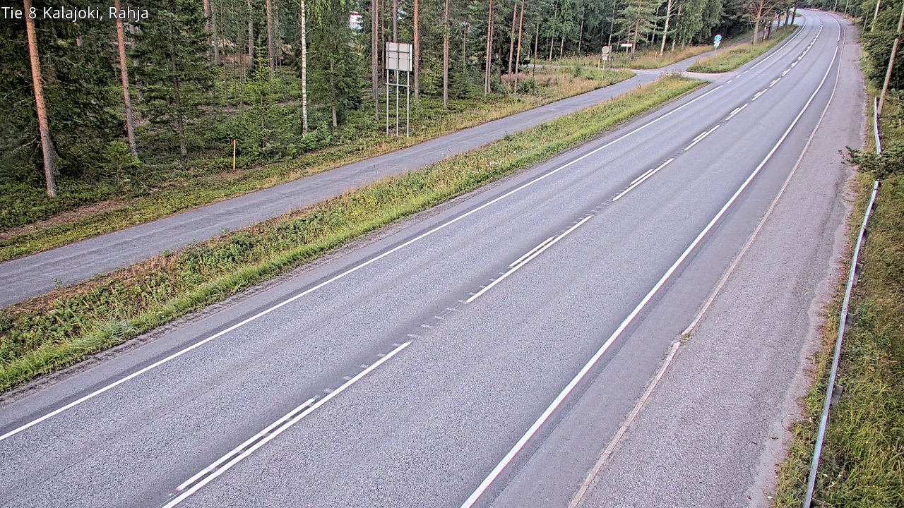 Kelikamerat Kuva Tie 8 Kalajoki, Rahja, Kalajoki, Pohjois-Pohjanmaa