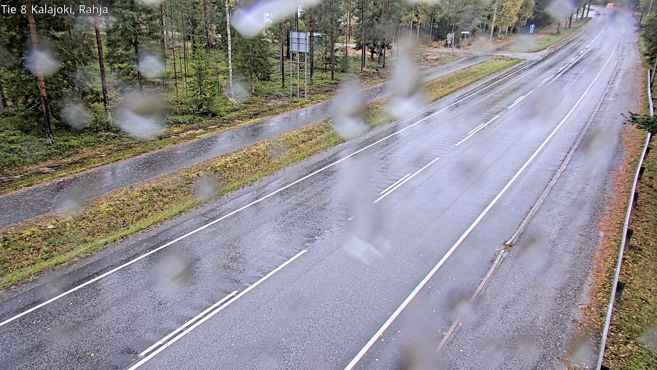 Weather Camera Image Road 8 Kalajoki, Rahja, Kalajoki, Pohjois-Pohjanmaa