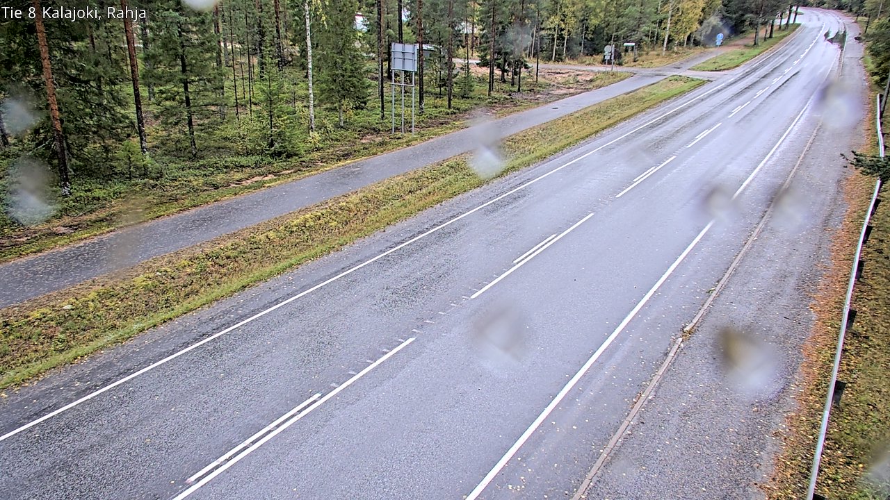Weather Camera Image Väg 8 Kalajoki, Rahja, Kalajoki, Pohjois-Pohjanmaa
