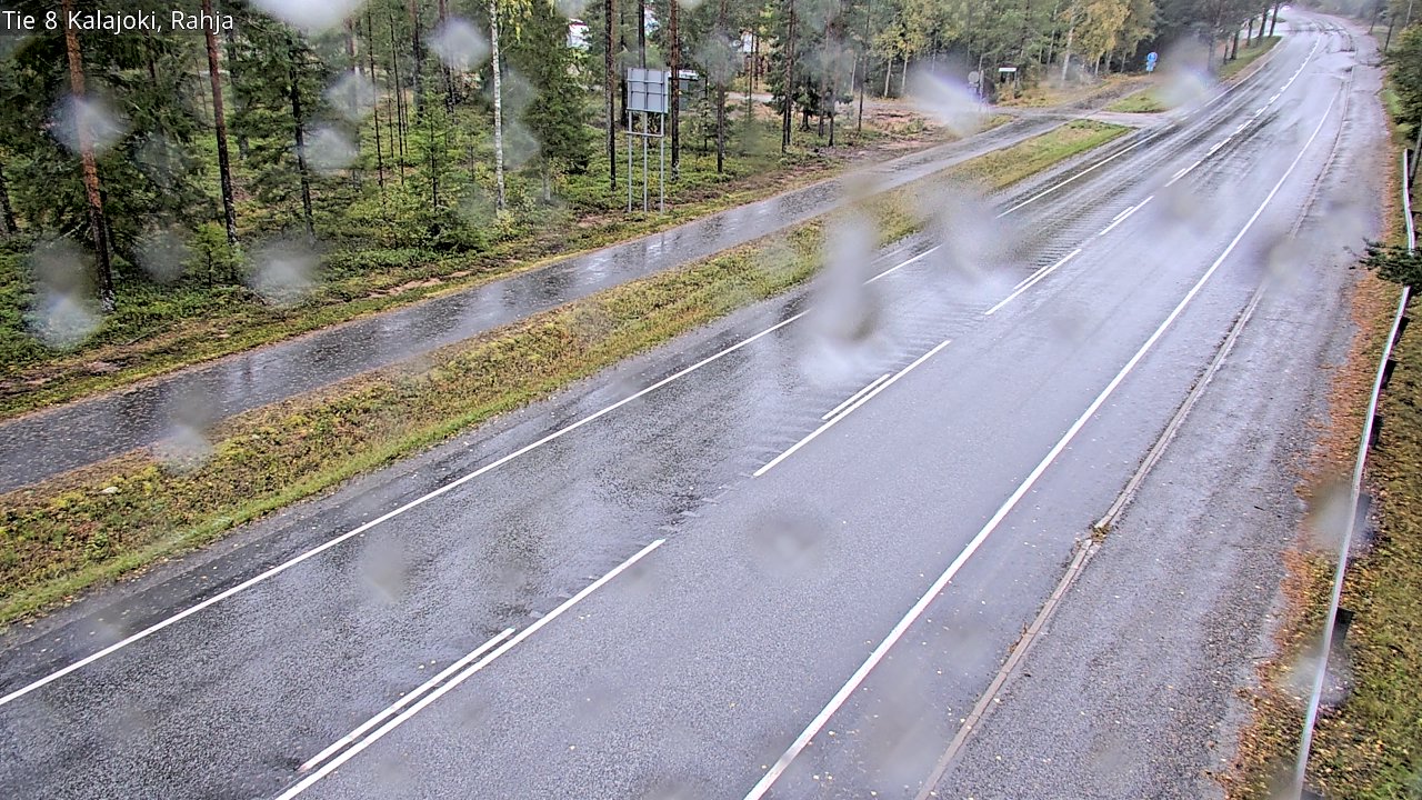 Weather Camera Image Väg 8 Kalajoki, Rahja, Kalajoki, Pohjois-Pohjanmaa