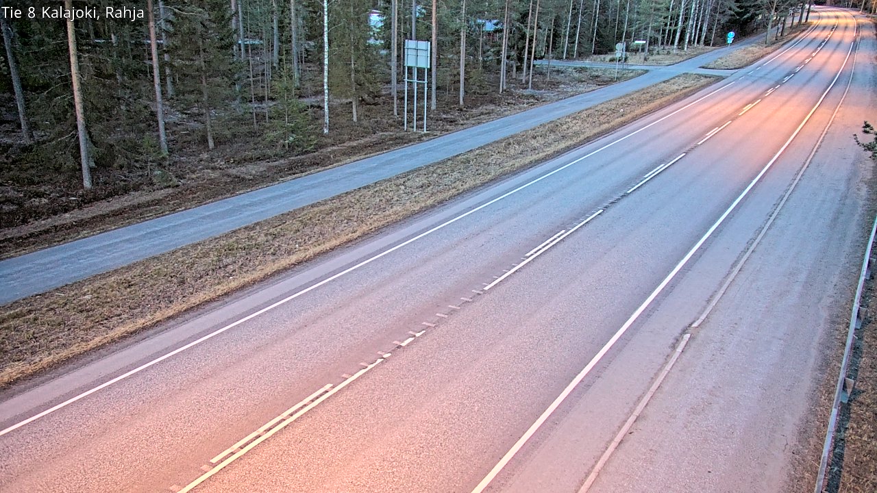 Kelikamerat Kuva Tie 8 Kalajoki, Rahja, Kalajoki, Pohjois-Pohjanmaa