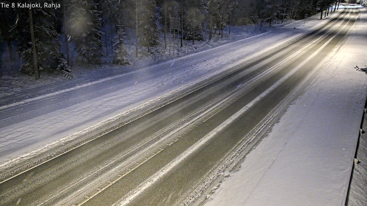 Kelikamerat Kuva Tie 8 Kalajoki, Rahja, Kalajoki, Pohjois-Pohjanmaa