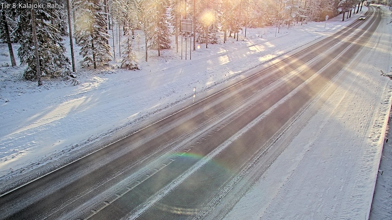 Weather Camera Image Road 8 Kalajoki, Rahja, Kalajoki, Pohjois-Pohjanmaa