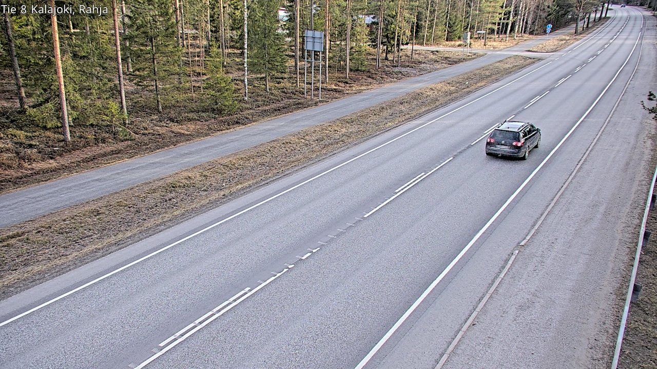 Kelikamerat Kuva Tie 8 Kalajoki, Rahja, Kalajoki, Pohjois-Pohjanmaa