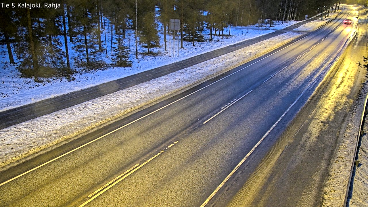 Weather Camera Image Road 8 Kalajoki, Rahja, Kalajoki, Pohjois-Pohjanmaa