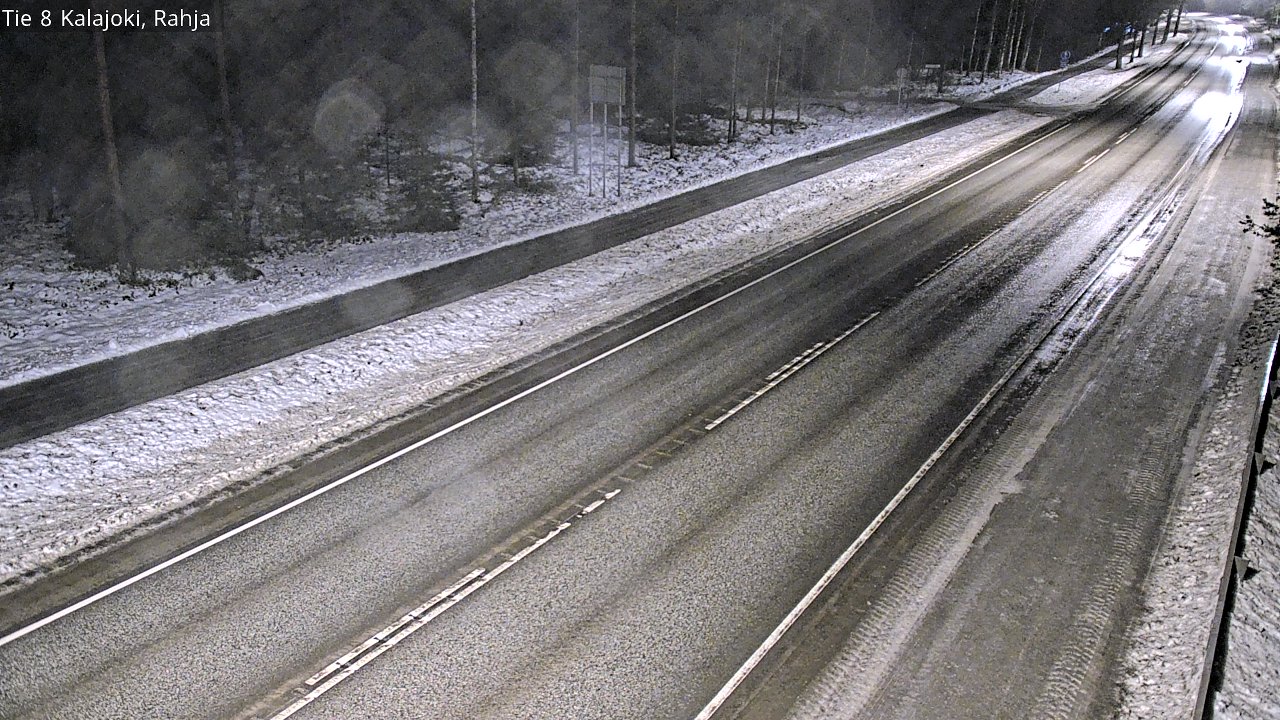 Weather Camera Image Väg 8 Kalajoki, Rahja, Kalajoki, Pohjois-Pohjanmaa