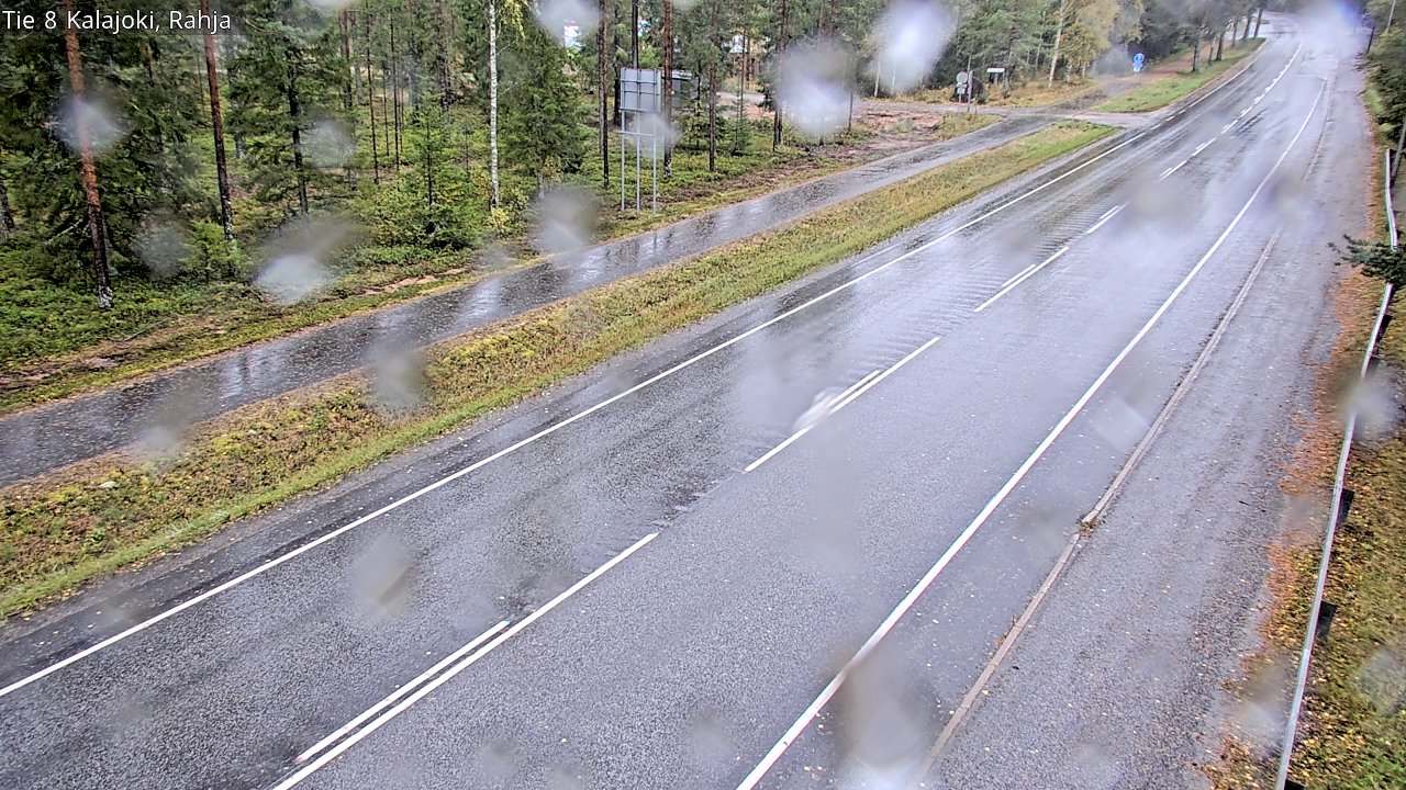 Weather Camera Image Road 8 Kalajoki, Rahja, Kalajoki, Pohjois-Pohjanmaa
