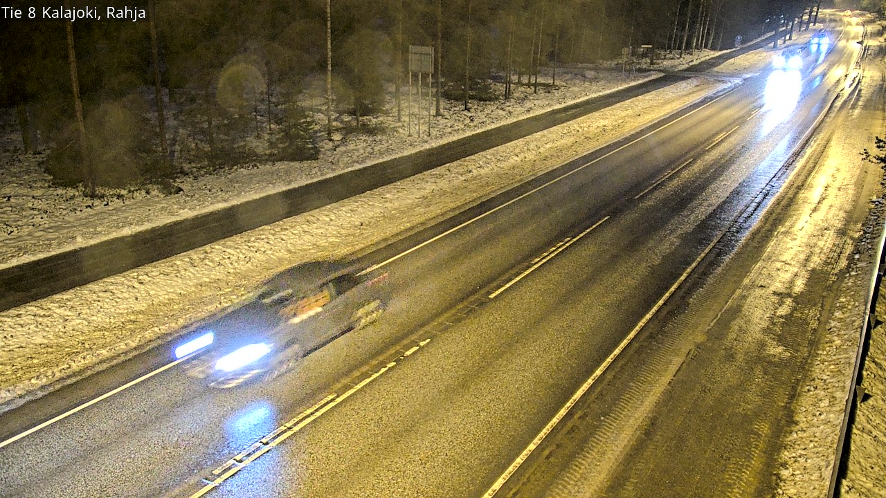 Weather Camera Image Road 8 Kalajoki, Rahja, Kalajoki, Pohjois-Pohjanmaa