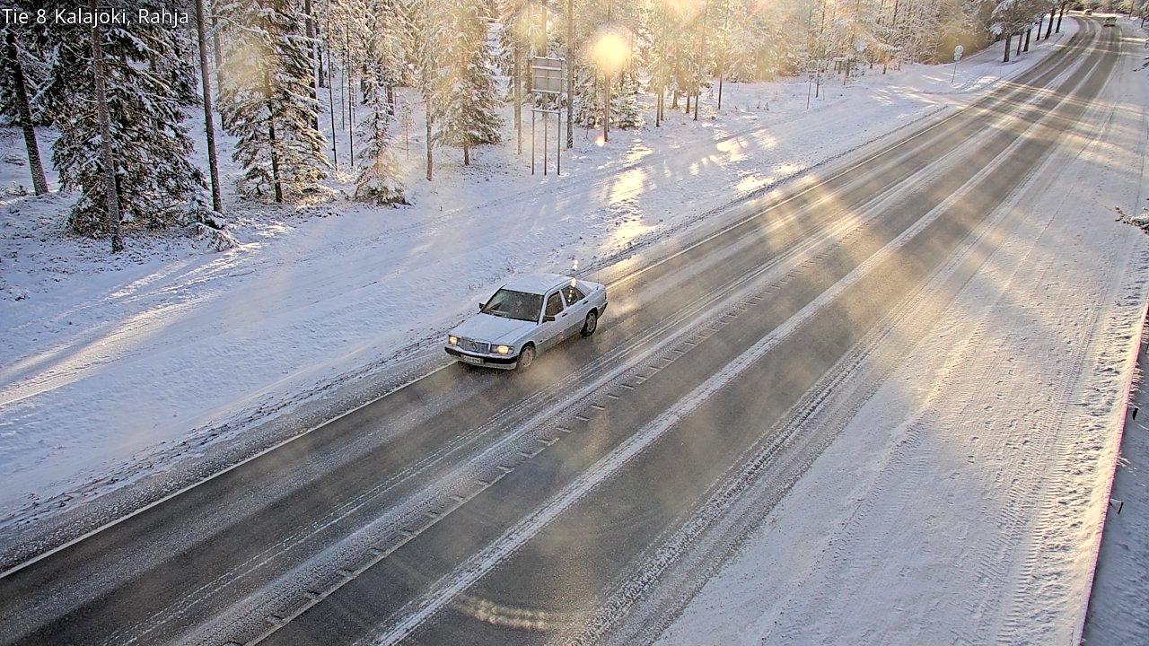 Weather Camera Image Road 8 Kalajoki, Rahja, Kalajoki, Pohjois-Pohjanmaa