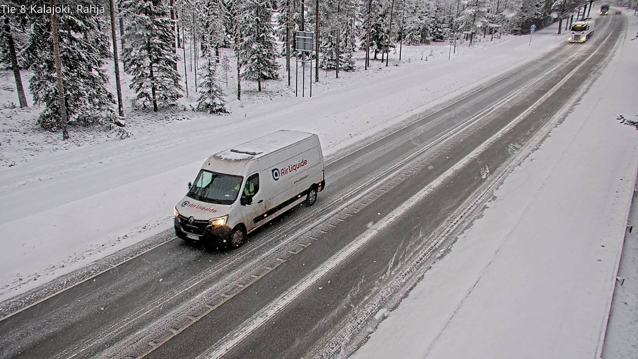 Kelikamerat Kuva Tie 8 Kalajoki, Rahja, Kalajoki, Pohjois-Pohjanmaa