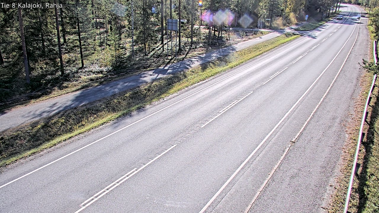 Kelikamerat Kuva Tie 8 Kalajoki, Rahja, Kalajoki, Pohjois-Pohjanmaa