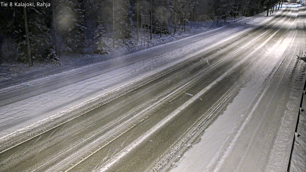 Kelikamerat Kuva Tie 8 Kalajoki, Rahja, Kalajoki, Pohjois-Pohjanmaa