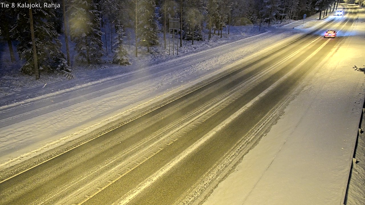 Kelikamerat Kuva Tie 8 Kalajoki, Rahja, Kalajoki, Pohjois-Pohjanmaa