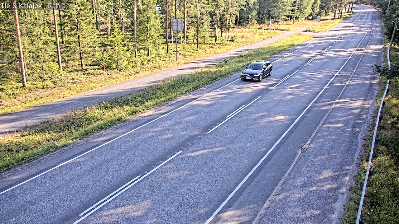Kelikamerat Kuva Tie 8 Kalajoki, Rahja, Kalajoki, Pohjois-Pohjanmaa