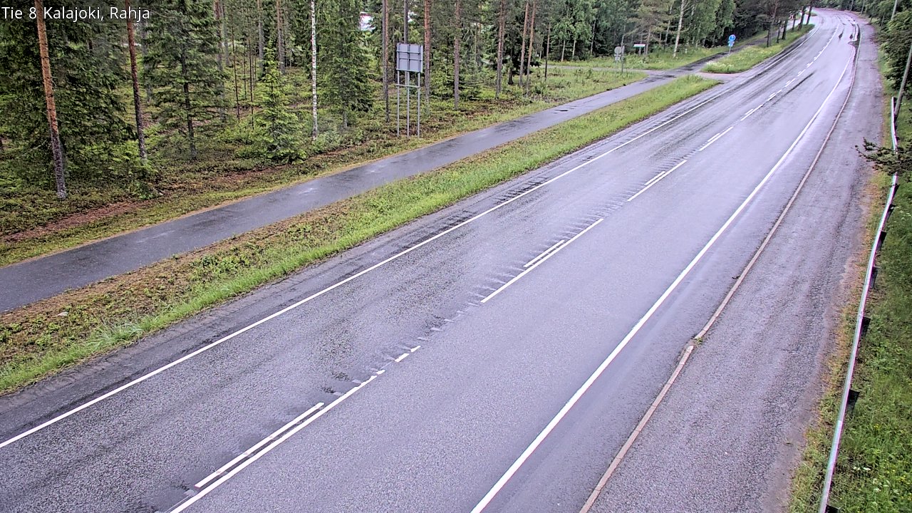 Kelikamerat Kuva Tie 8 Kalajoki, Rahja, Kalajoki, Pohjois-Pohjanmaa