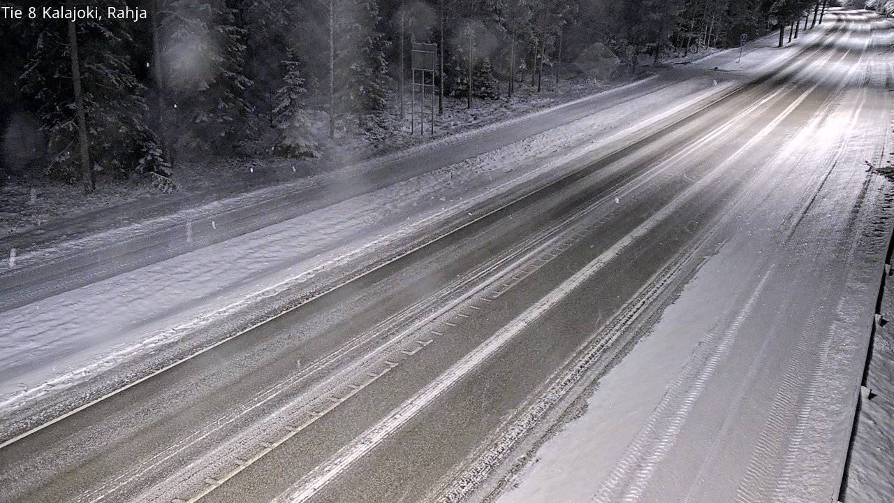 Kelikamerat Kuva Tie 8 Kalajoki, Rahja, Kalajoki, Pohjois-Pohjanmaa