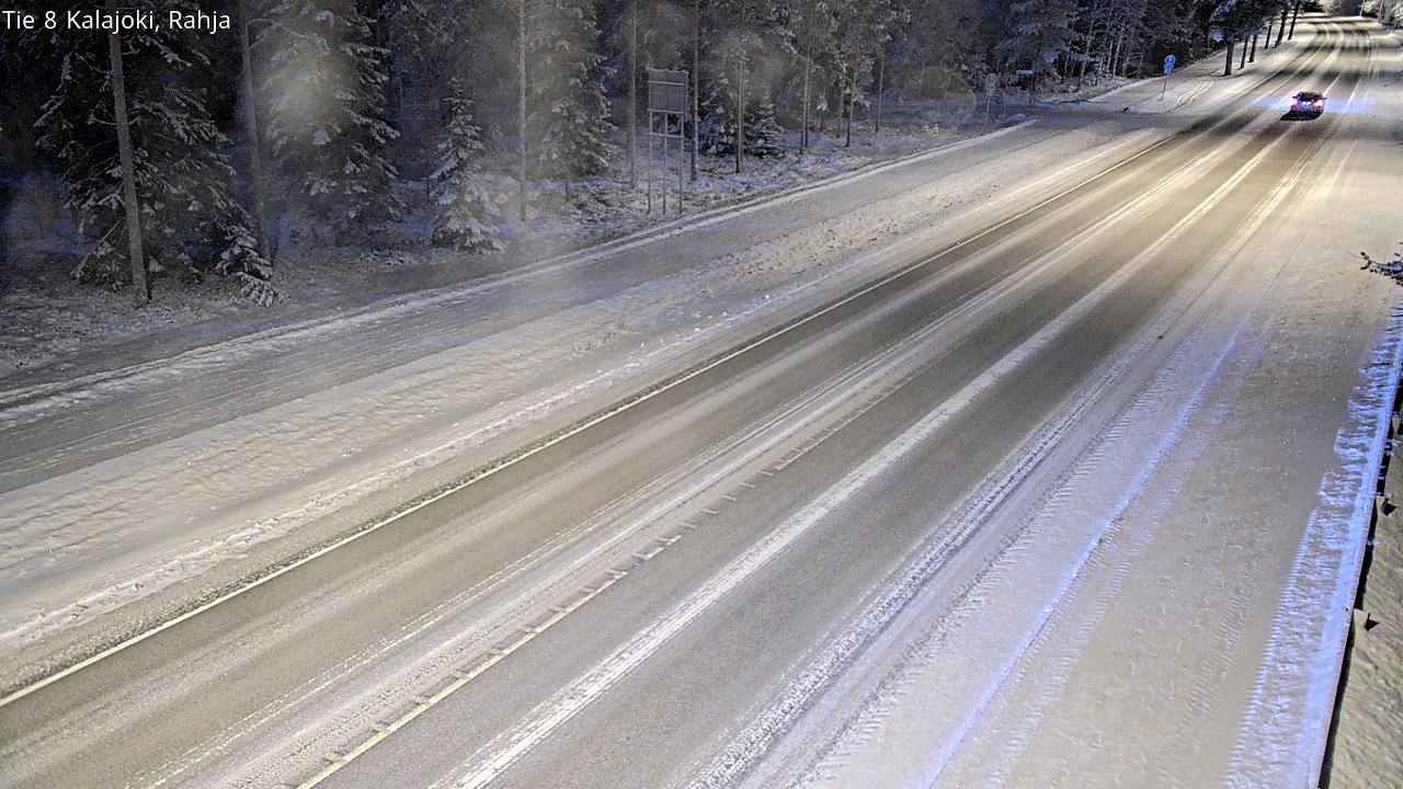 Weather Camera Image Road 8 Kalajoki, Rahja, Kalajoki, Pohjois-Pohjanmaa