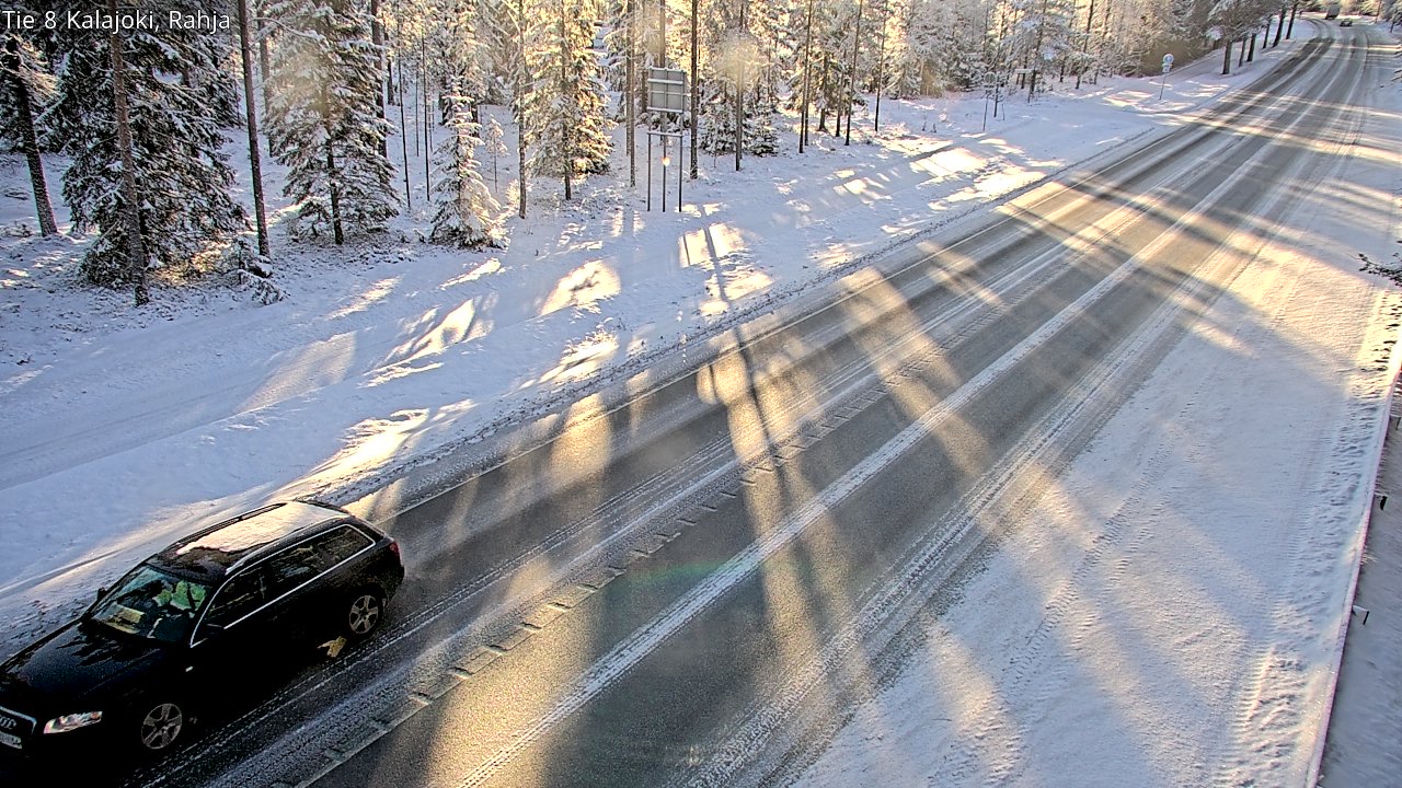 Weather Camera Image Väg 8 Kalajoki, Rahja, Kalajoki, Pohjois-Pohjanmaa