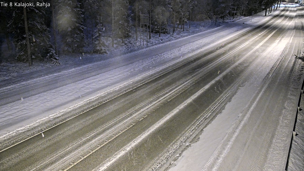 Kelikamerat Kuva Tie 8 Kalajoki, Rahja, Kalajoki, Pohjois-Pohjanmaa