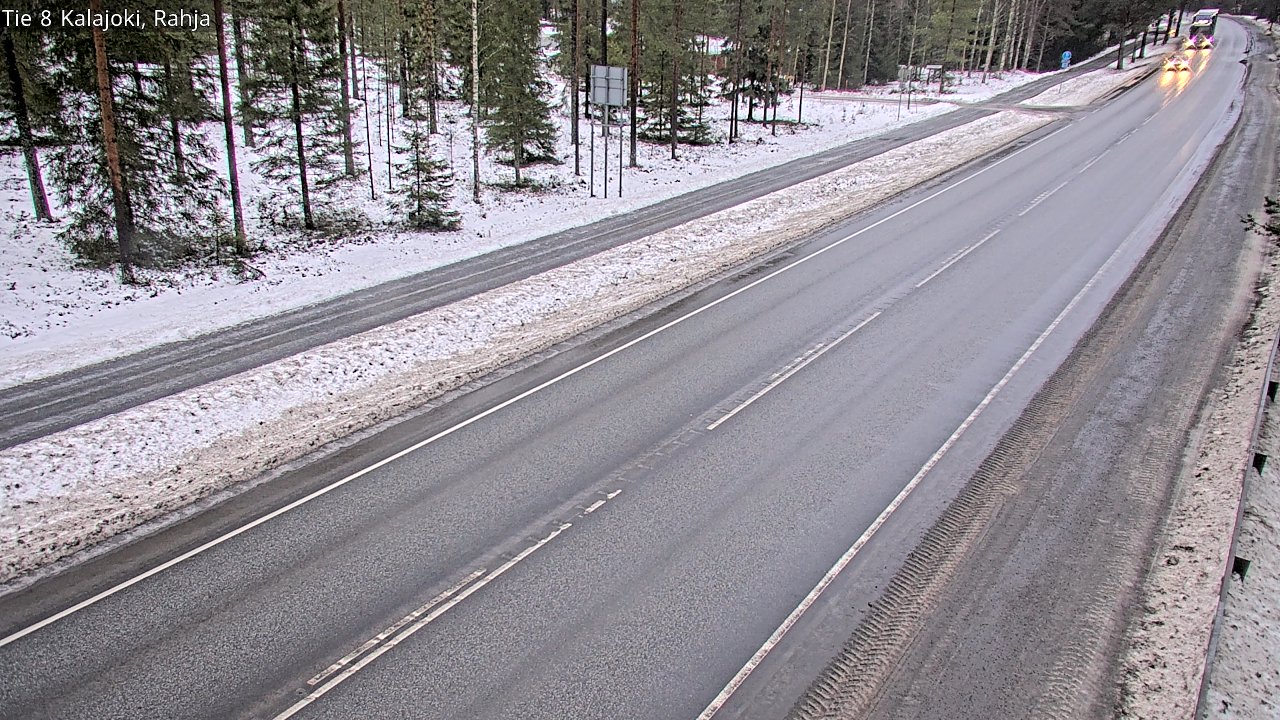Weather Camera Image Väg 8 Kalajoki, Rahja, Kalajoki, Pohjois-Pohjanmaa