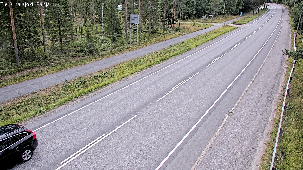 Weather Camera Image Road 8 Kalajoki, Rahja, Kalajoki, Pohjois-Pohjanmaa