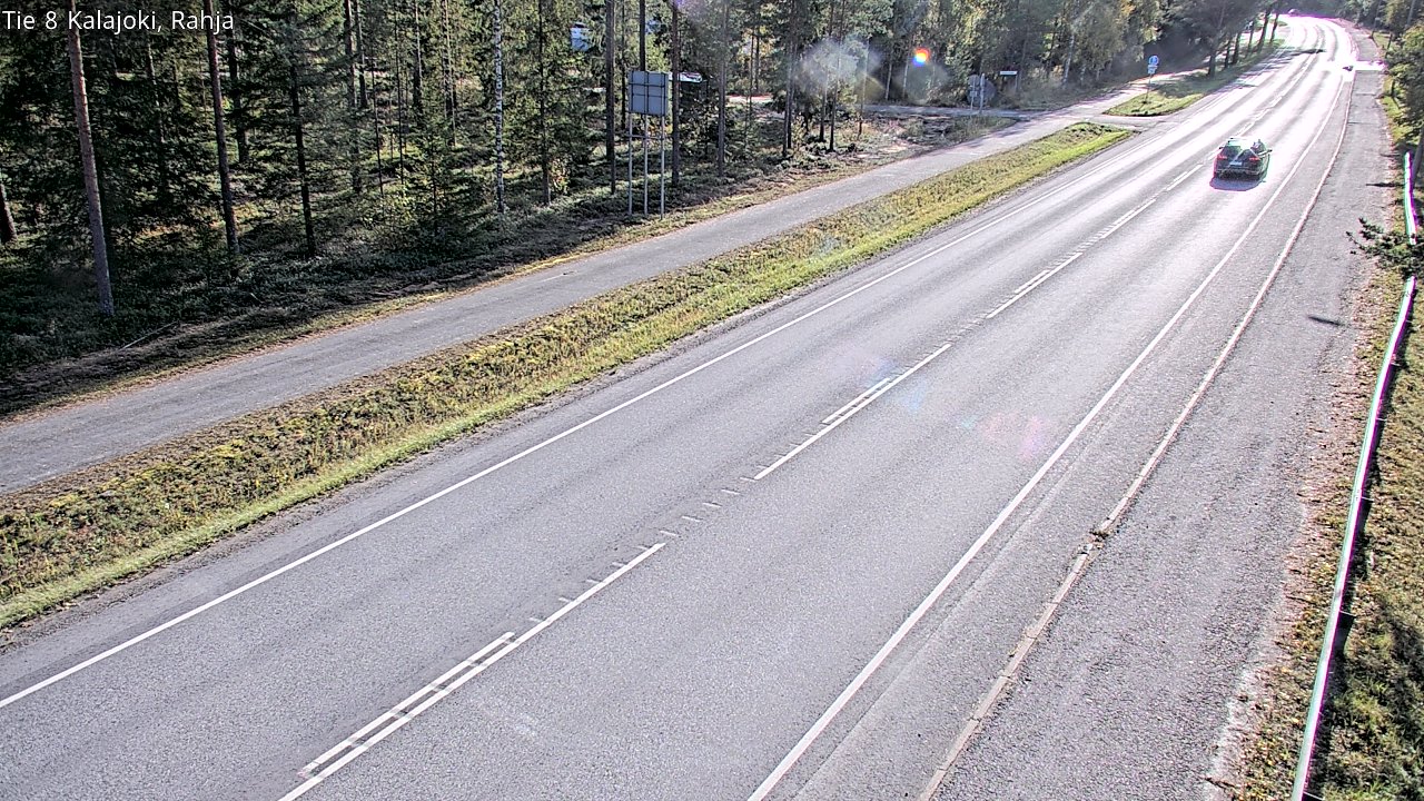 Kelikamerat Kuva Tie 8 Kalajoki, Rahja, Kalajoki, Pohjois-Pohjanmaa