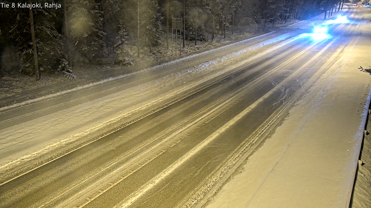 Kelikamerat Kuva Tie 8 Kalajoki, Rahja, Kalajoki, Pohjois-Pohjanmaa