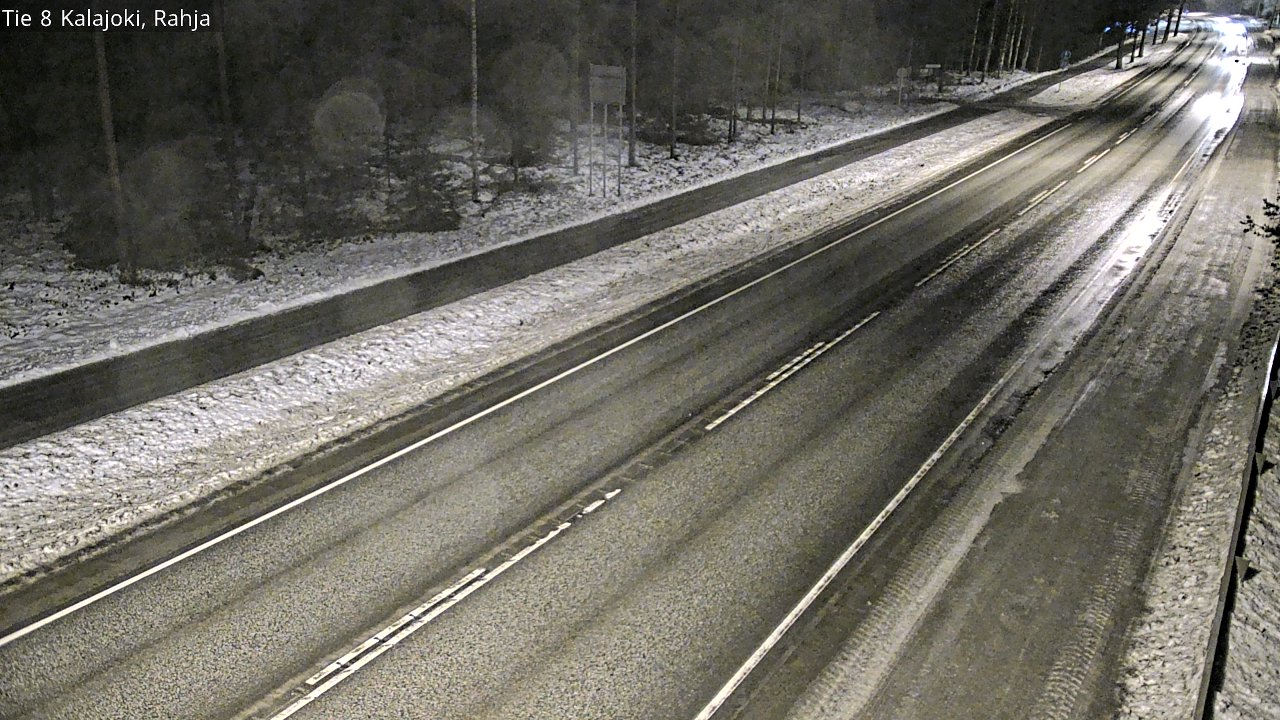 Weather Camera Image Väg 8 Kalajoki, Rahja, Kalajoki, Pohjois-Pohjanmaa