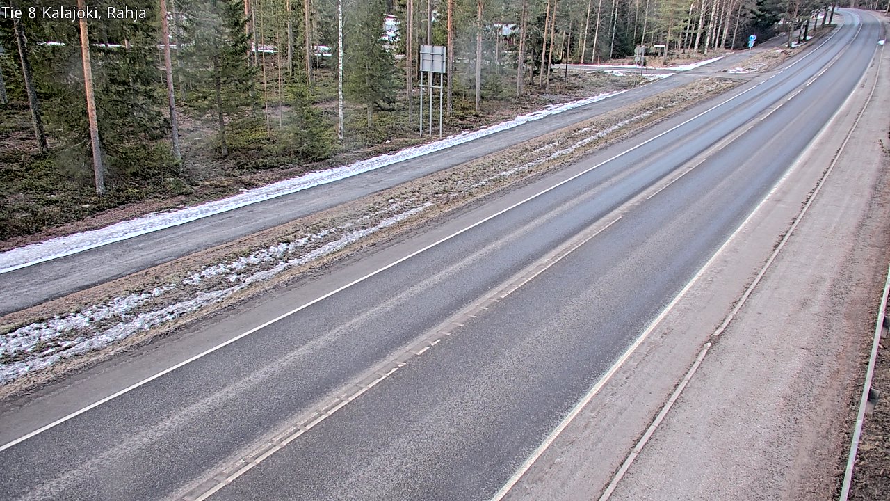 Kelikamerat Kuva Tie 8 Kalajoki, Rahja, Kalajoki, Pohjois-Pohjanmaa