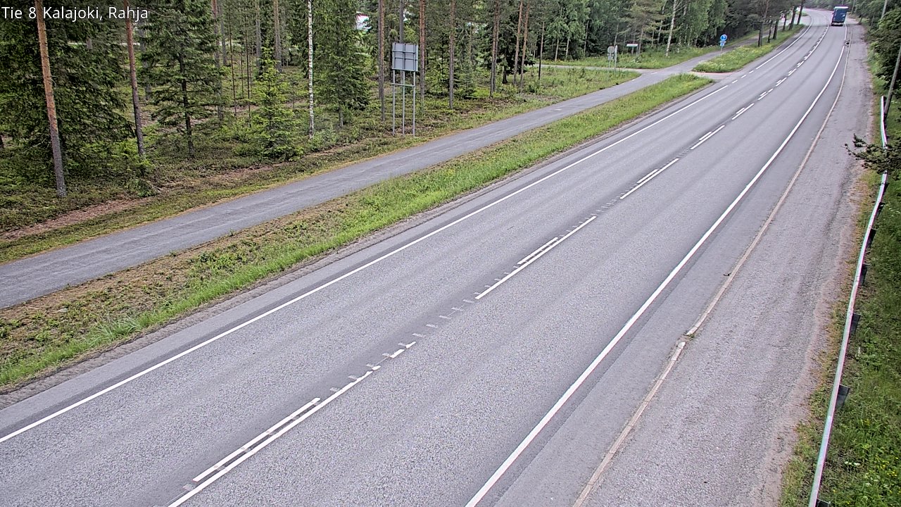 Kelikamerat Kuva Tie 8 Kalajoki, Rahja, Kalajoki, Pohjois-Pohjanmaa