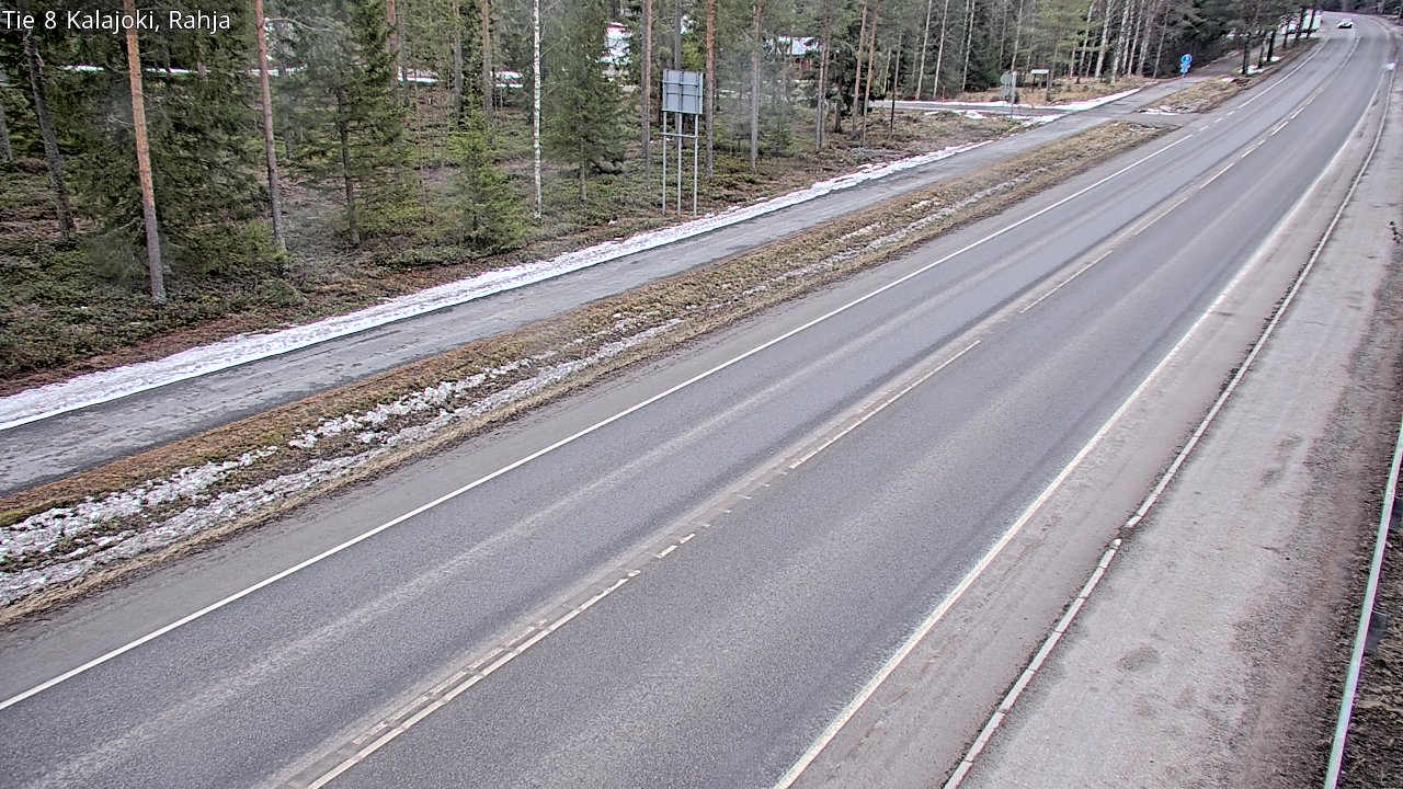 Kelikamerat Kuva Tie 8 Kalajoki, Rahja, Kalajoki, Pohjois-Pohjanmaa