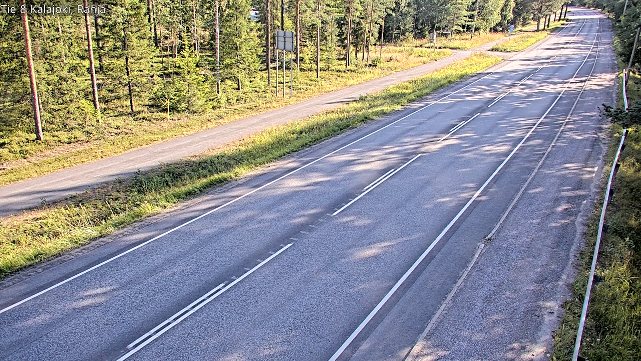 Kelikamerat Kuva Tie 8 Kalajoki, Rahja, Kalajoki, Pohjois-Pohjanmaa