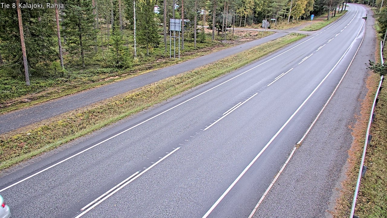 Kelikamerat Kuva Tie 8 Kalajoki, Rahja, Kalajoki, Pohjois-Pohjanmaa