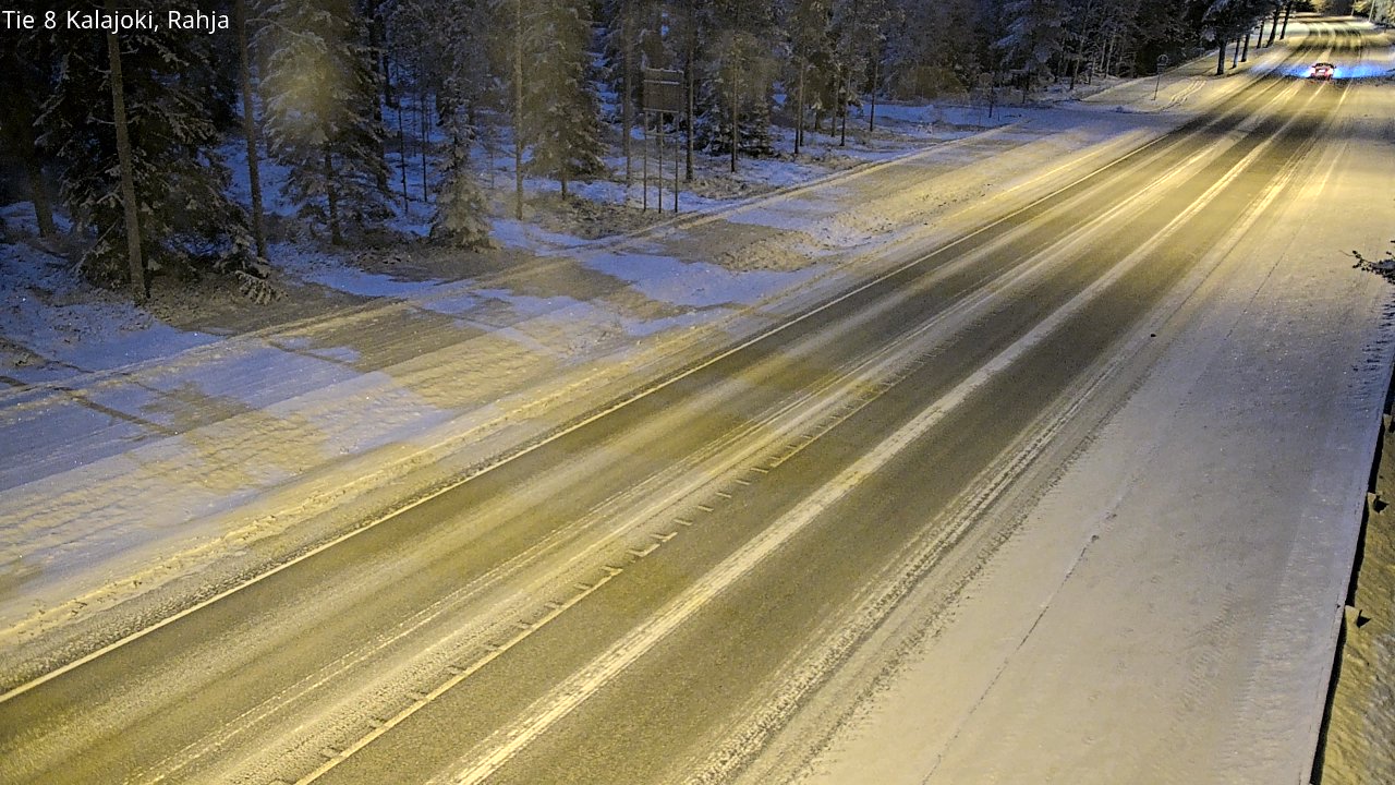 Weather Camera Image Road 8 Kalajoki, Rahja, Kalajoki, Pohjois-Pohjanmaa