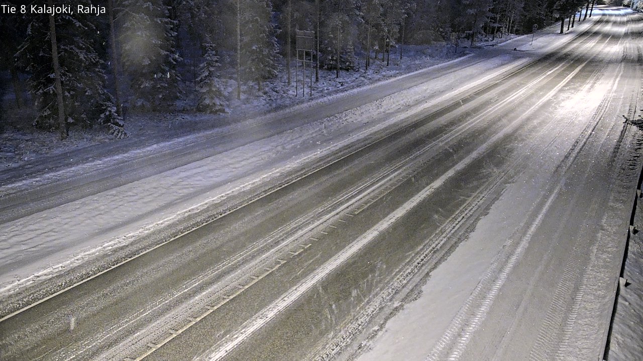 Kelikamerat Kuva Tie 8 Kalajoki, Rahja, Kalajoki, Pohjois-Pohjanmaa